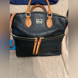 Dooney & Bourke bag with attachable adjustable shoulder strap